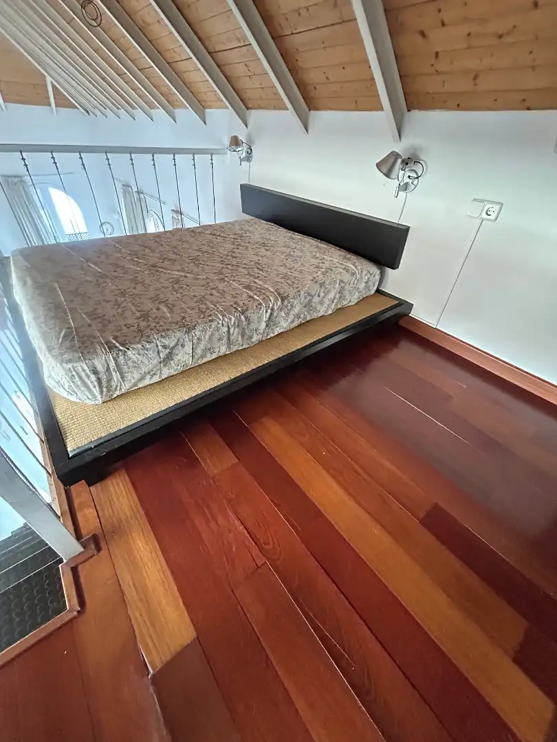 Dormitori de Loft de lloguer en Sevilla amb Aire condicionat, Calefacció i Terrassa