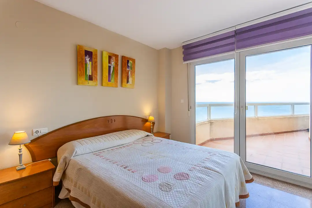 Bedroom of Flat for rent in El Campello  with Air Conditioner, Heating and Terrace