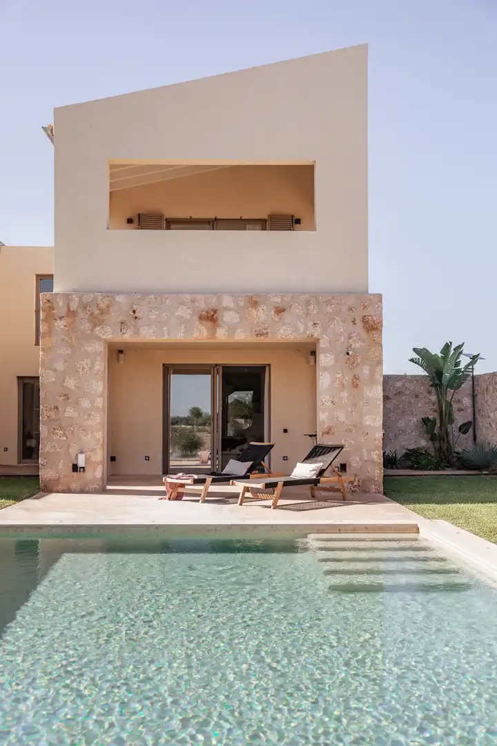 Terraza de Finca rústica en venta en Maria de la Salut con Aire acondicionado, Jardín privado y Terraza