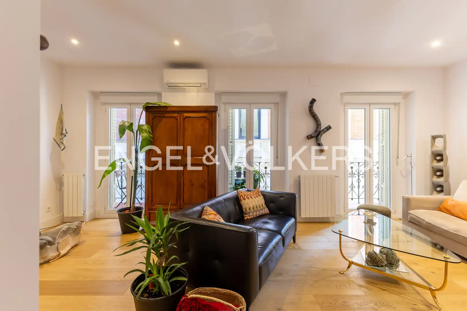 Sala de estar de Piso en venta en  Madrid Capital con Aire acondicionado, Calefacción y Trastero