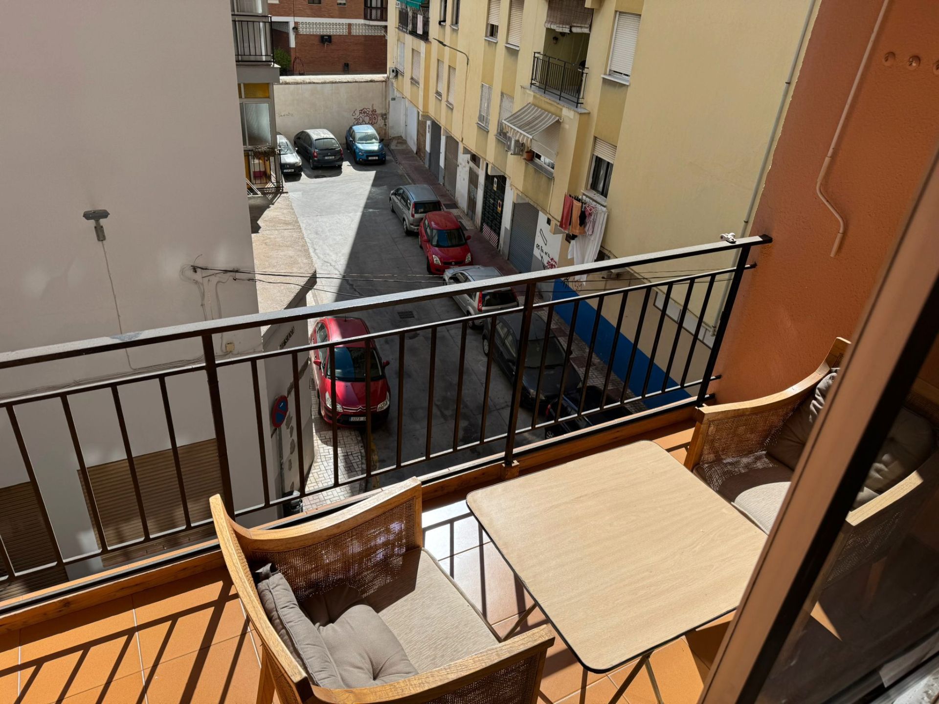 Balcony of Flat to rent in Málaga Capital  with Terrace, Furnished and Oven