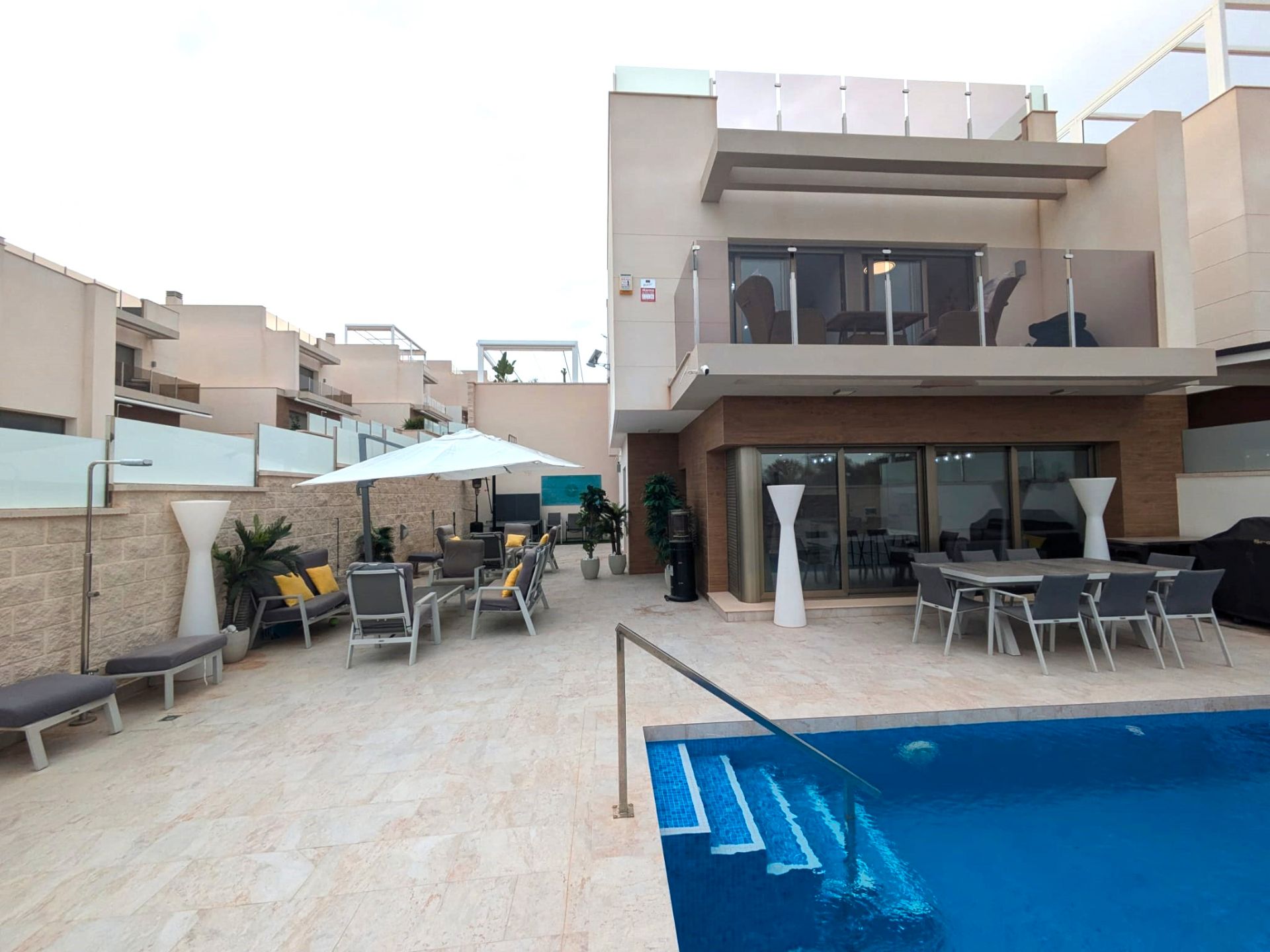 Terrace of Single-family semi-detached for sale in Orihuela  with Air Conditioner, Private garden and Terrace