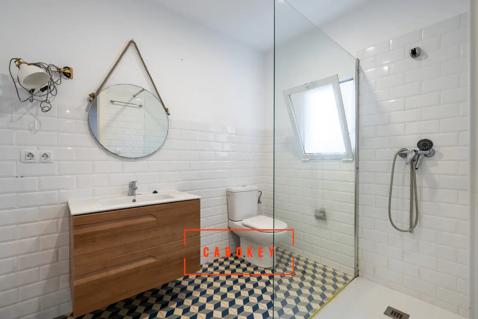 Baño de Casa adosada en venta en Almería con Aire acondicionado, Calefacción y Parquet