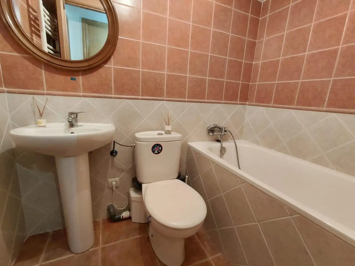 Baño de Dúplex en venta en El Berrueco con Terraza