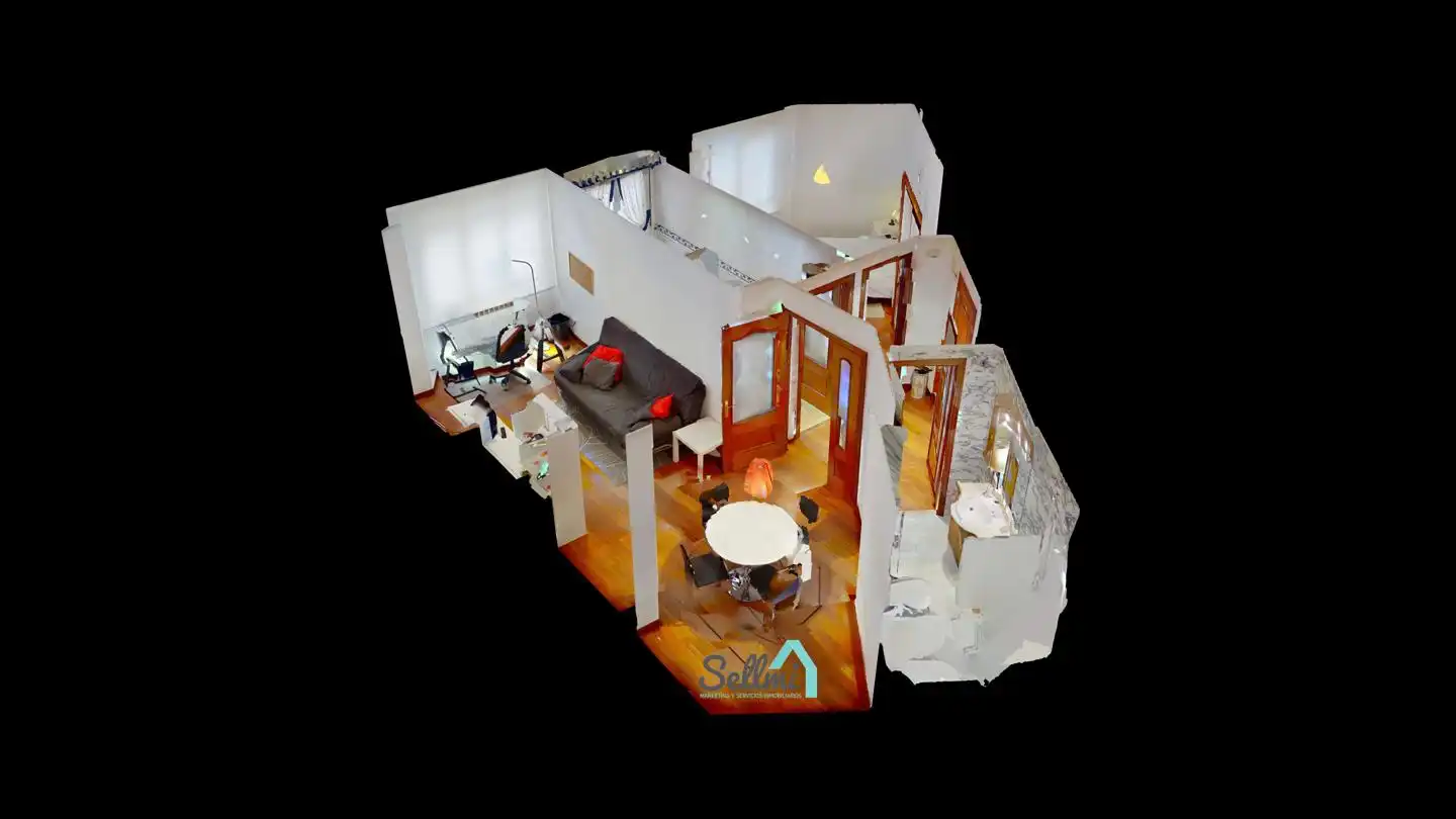 Vista exterior de Piso en venta en Oviedo  con Calefacción y Parquet