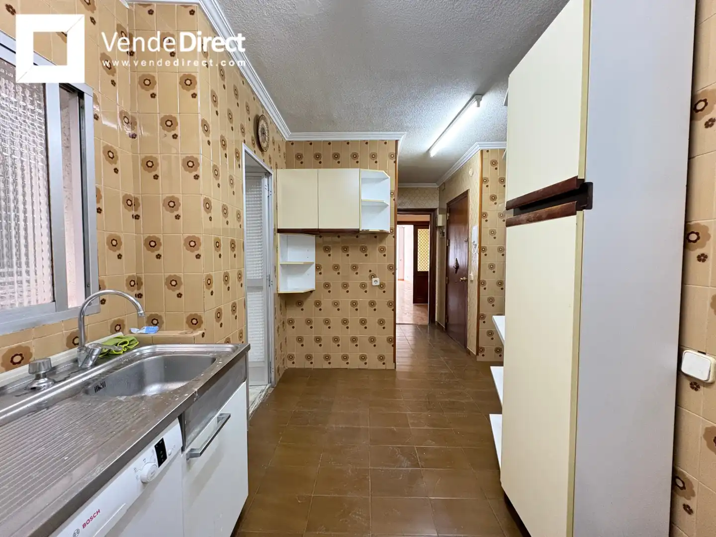 Kitchen of Flat for sale in Madrid  with Air Conditioner, Heating and Terrace