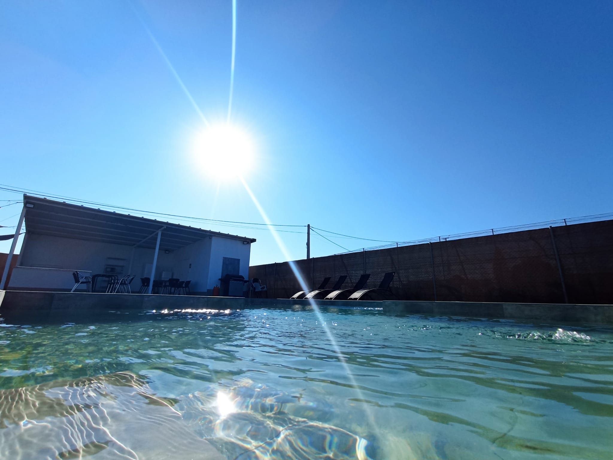 Swimming pool of Country house to rent in Chipiona