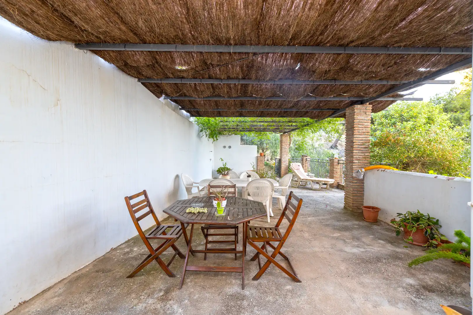 Terraza de Finca rústica en venta en Colmenar con Aire acondicionado, Calefacción y Jardín privado