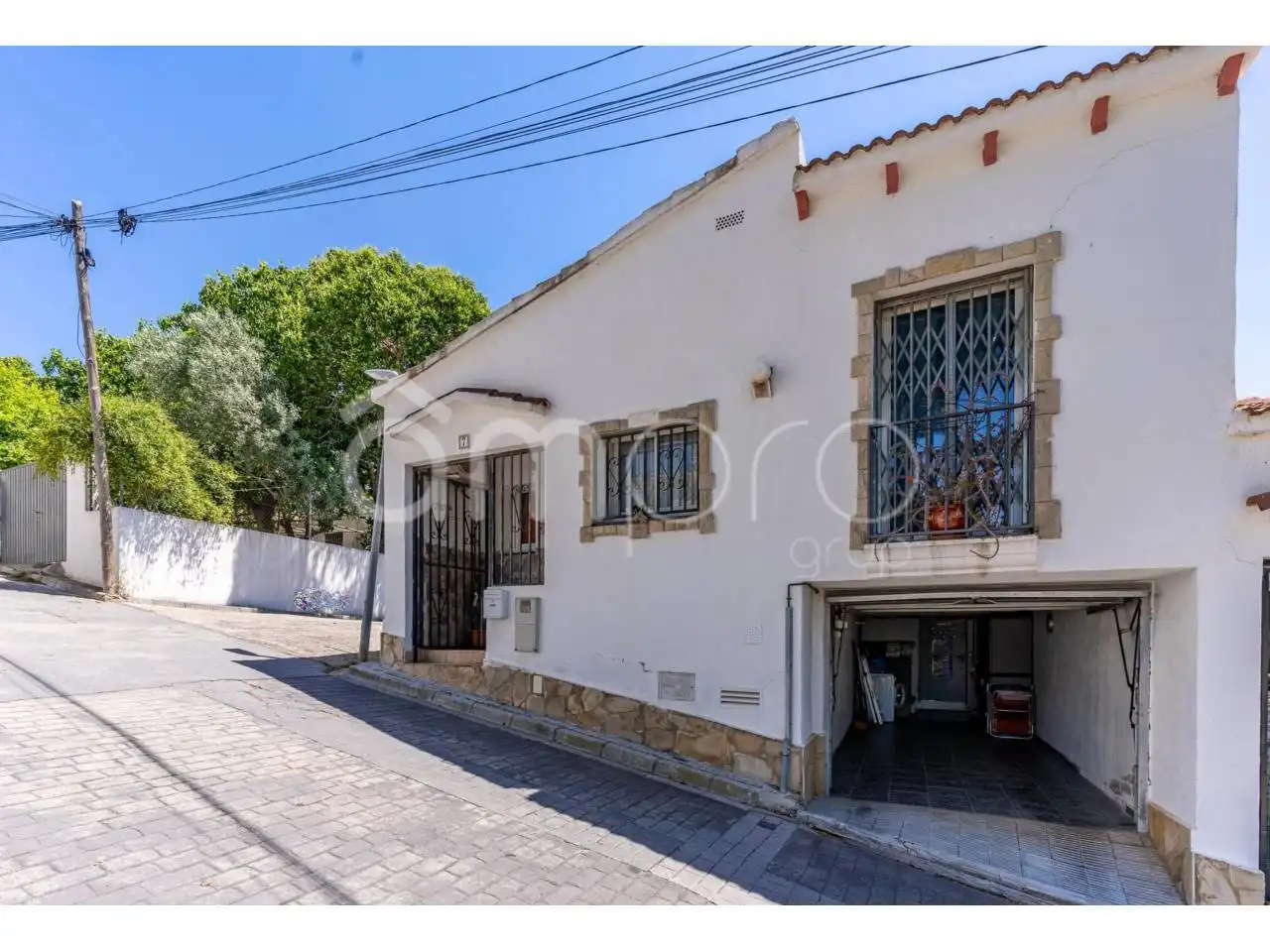 Vista exterior de Casa o xalet en venda en La Pobla de Montornès   amb Aire condicionat, Jardí privat i Terrassa
