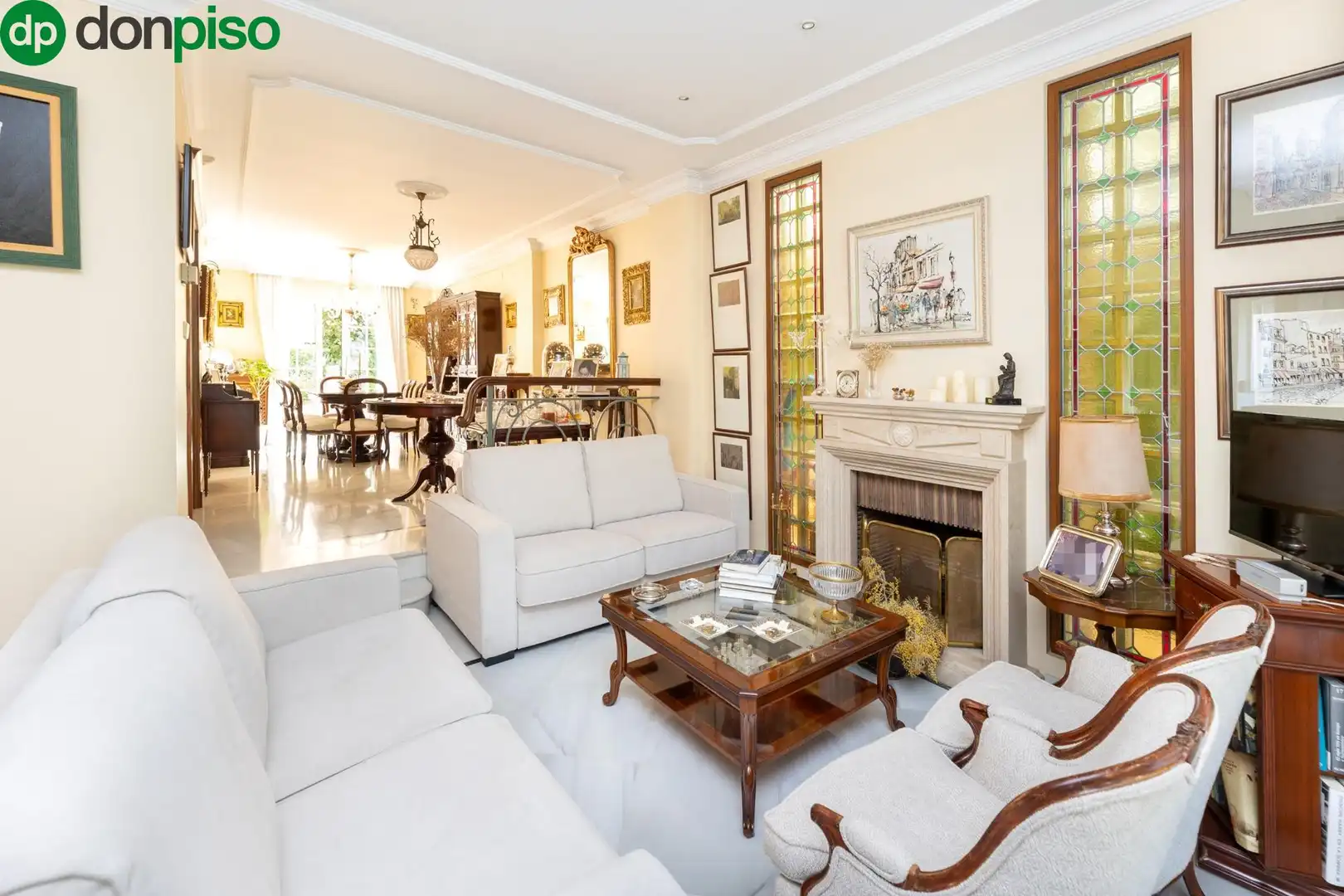 Living room of Detached homes for sale in Granada  with Air Conditioner, Heating and Private garden
