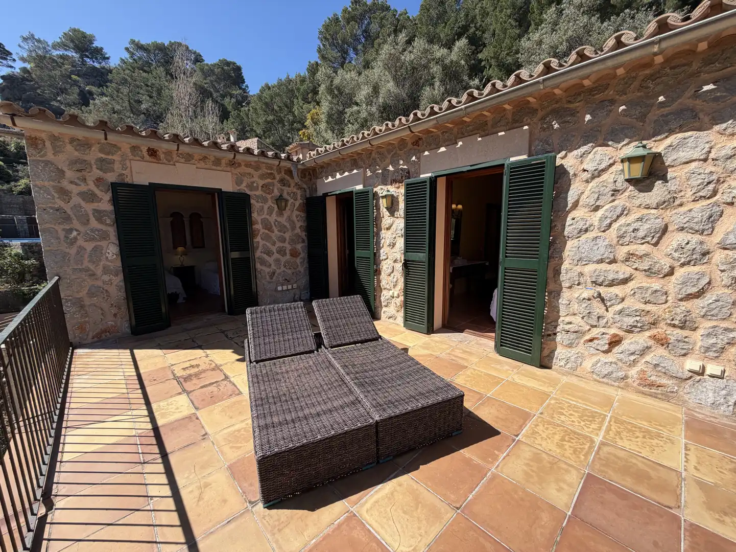 Terraza de Casa o chalet de alquiler en Deià con Aire acondicionado, Calefacción y Jardín privado