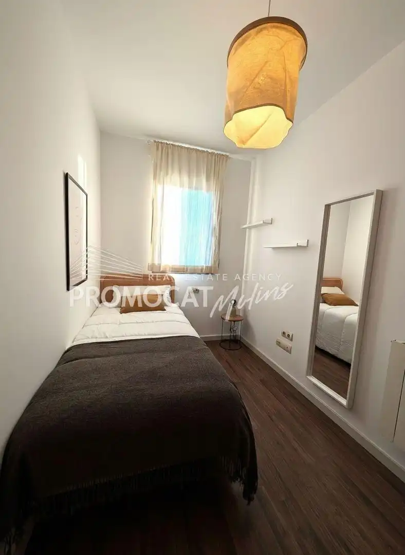 Bedroom of Flat for sale in Molins de Rei  with Air Conditioner, Heating and Furnished