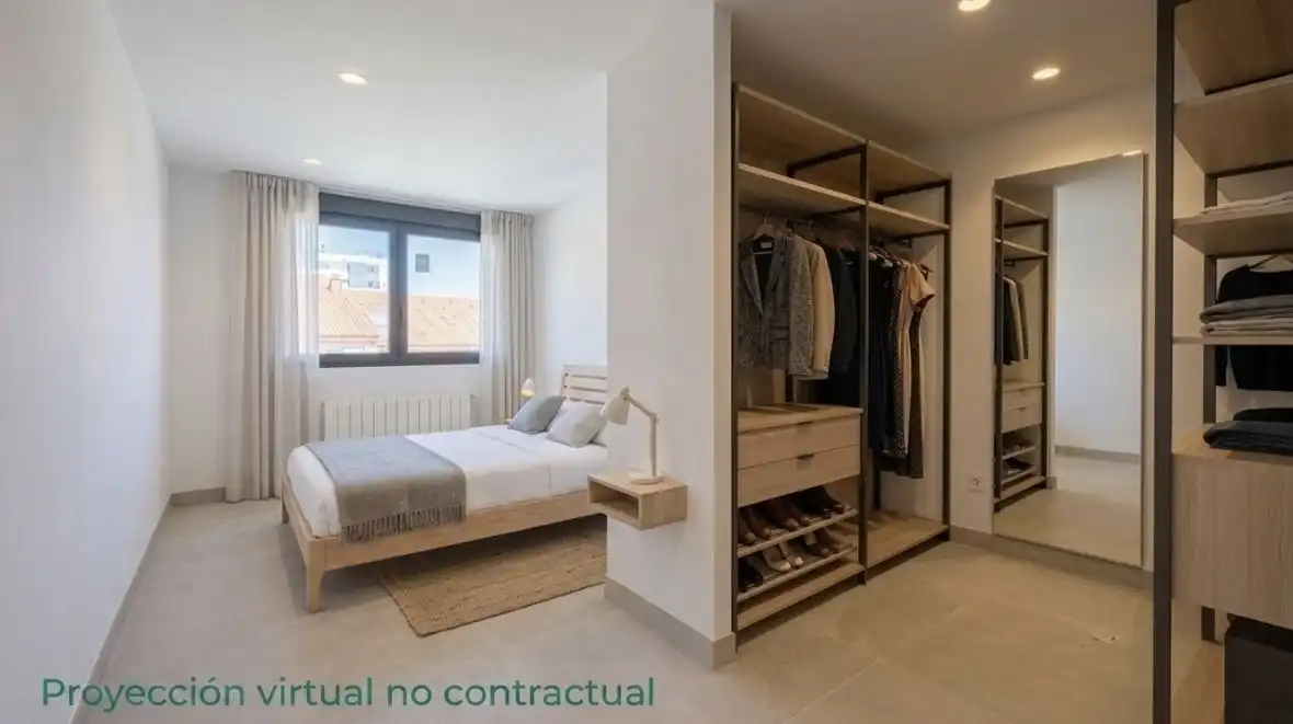Bedroom of Houses for rent in Alicante / Alacant  with Air Conditioner, Heating and Terrace