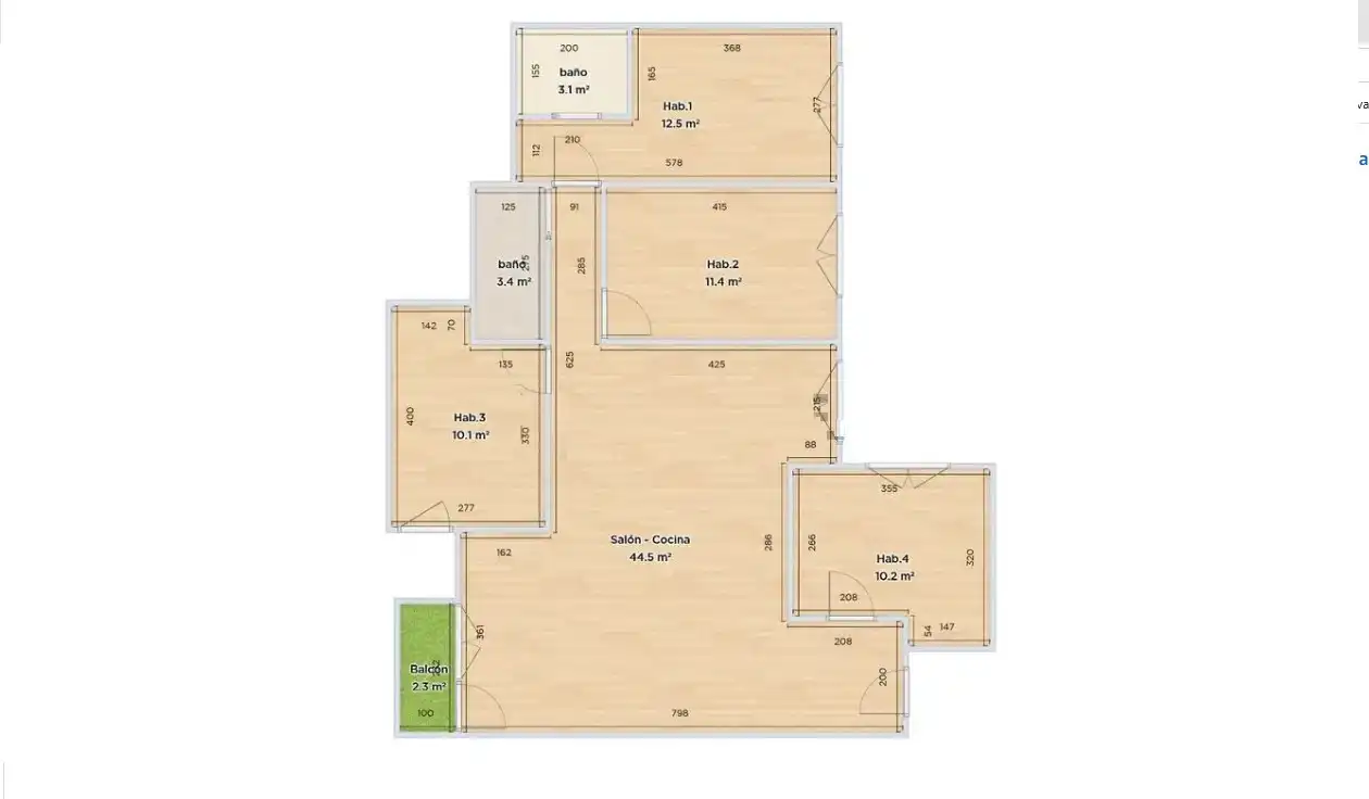 Bedroom of Flat for sale in Bilbao   with Heating and Balcony