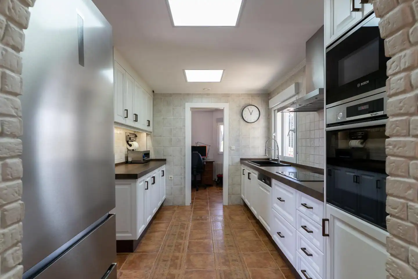Cocina de Casa o chalet en venta en Elche / Elx con Aire acondicionado, Calefacción y Jardín privado