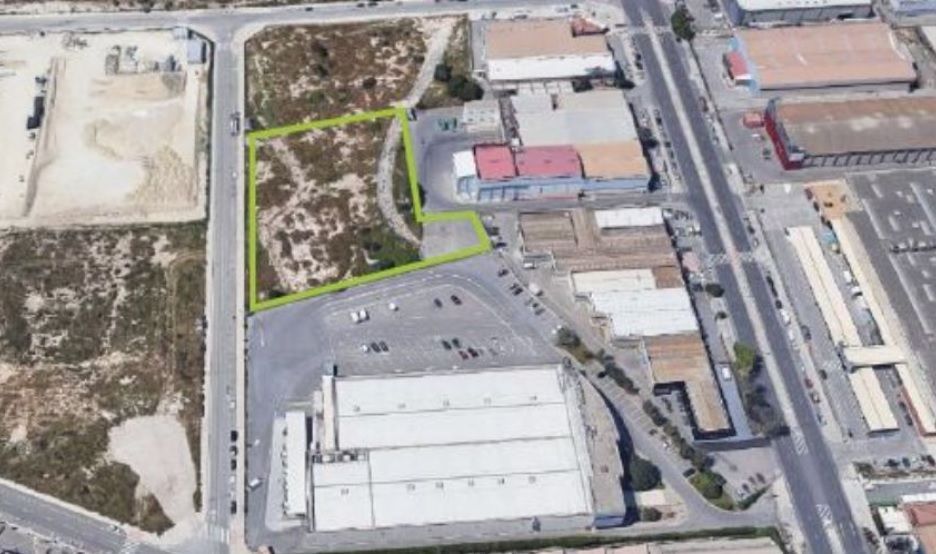 Exterior view of Industrial land for sale in Alicante / Alacant