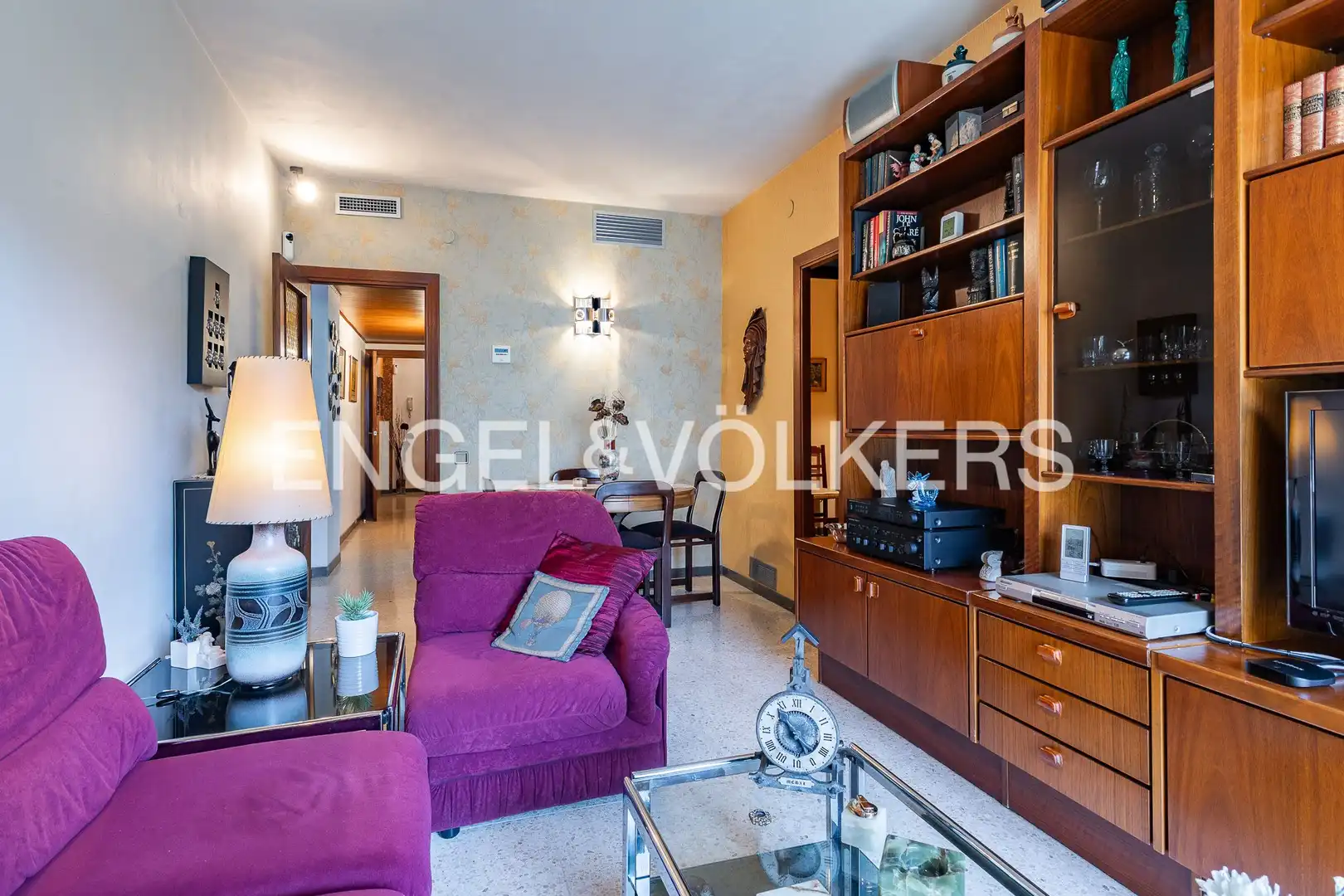 Sala de estar de Piso en venta en Barcelona con Aire acondicionado, Calefacción y Balcón