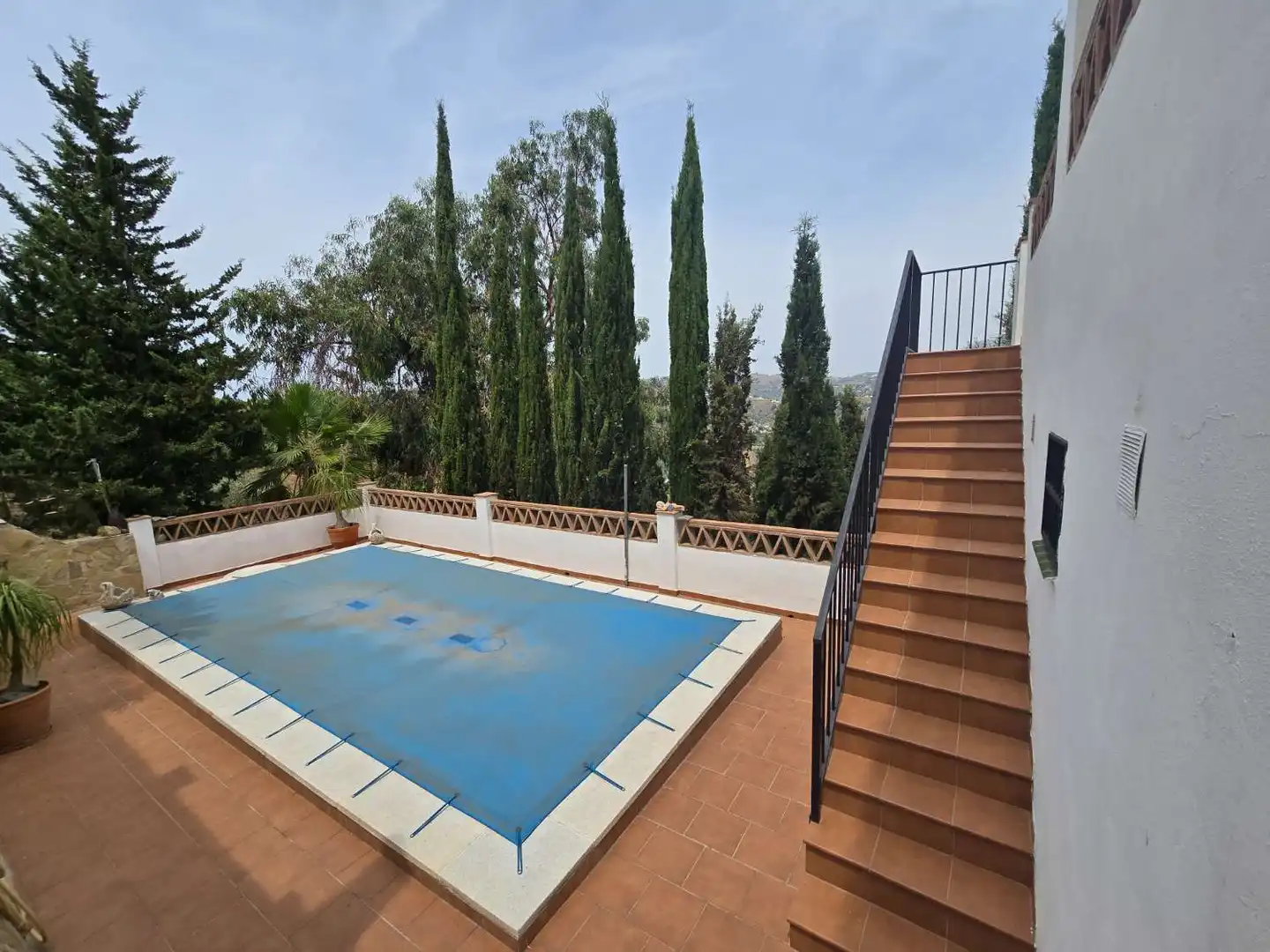 Piscina de Finca rústica en venta en Torrox con Aire acondicionado, Calefacción y Trastero