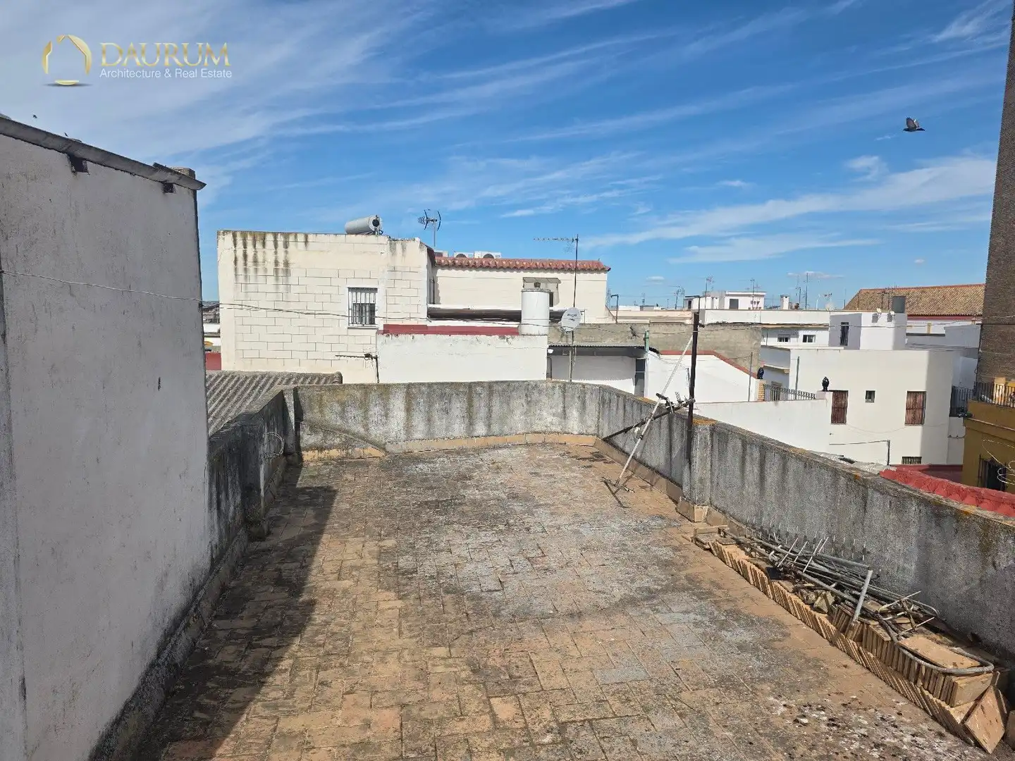 Vista exterior de Casa o chalet en venta en La Algaba con Jardín privado, Terraza y Trastero