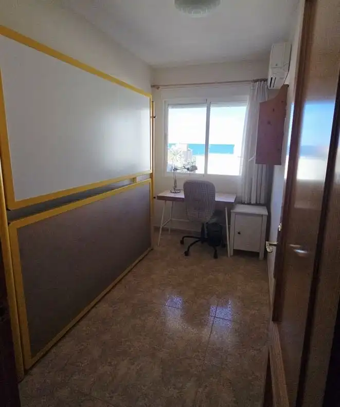 Schlafzimmer von Wohnung zur Miete in Piles mit Klimaanlage, Terrasse und Möbliert