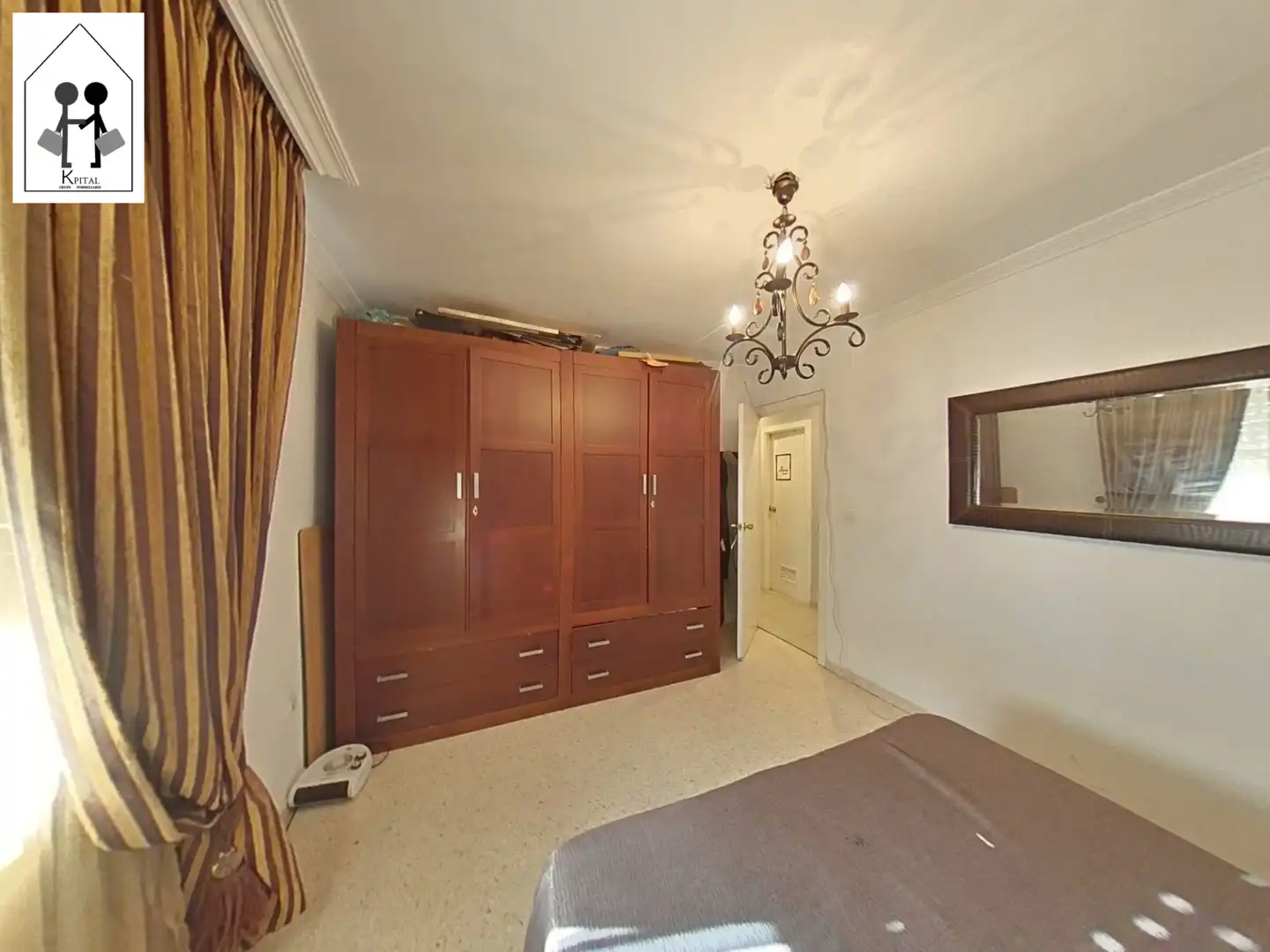 Bedroom of Flat for sale in Los Palacios y Villafranca  with Air Conditioner, Heating and Terrace