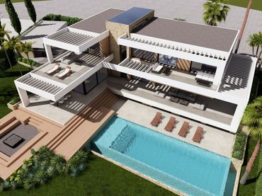 Maison avec piscine à vendre à Los Flamingos