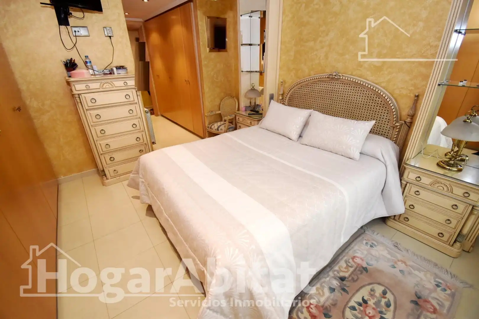 Bedroom of Flat for sale in Castellón de la Plana / Castelló de la Plana  with Heating, Storage room and Balcony