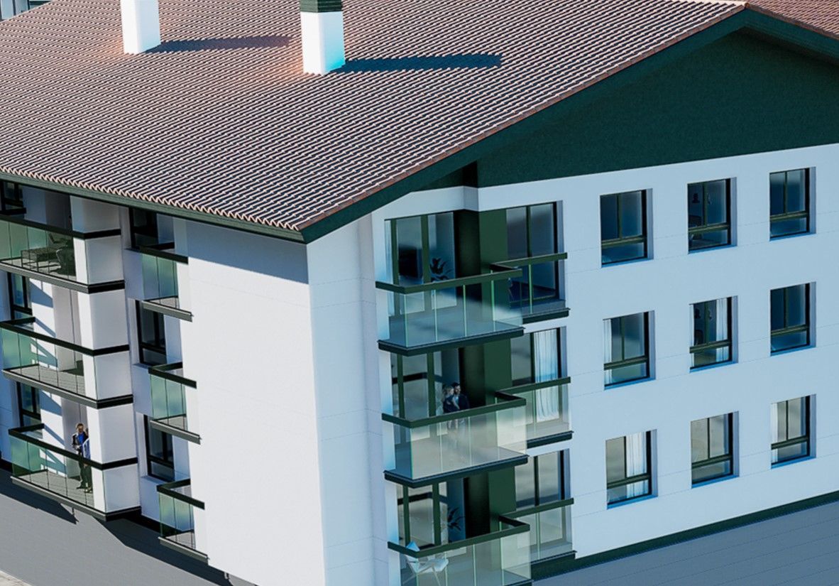 Vista exterior de Pis en venda en Orozko amb Calefacció, Terrassa i Traster