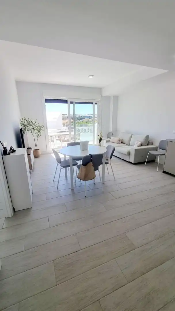 Dining room of Attic for rent in Estepona  with Air Conditioner, Terrace and Swimming Pool
