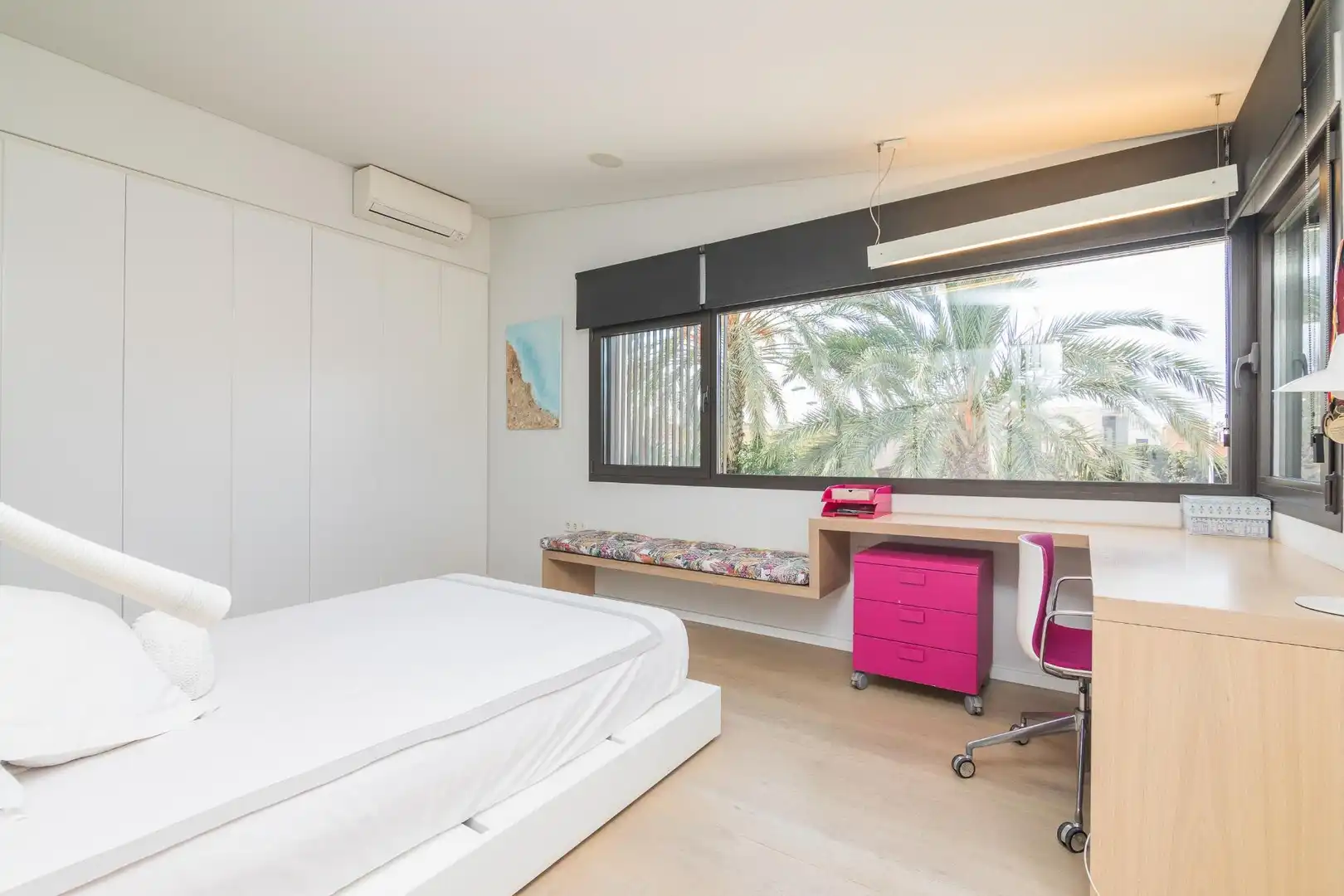 Schlafzimmer von Haus oder Chalet zum Verkauf in Elche / Elx mit Klimaanlage, Heizung und Privatgarten
