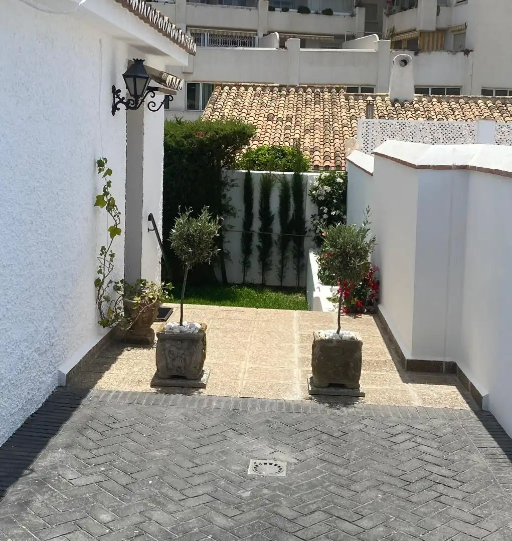 Garden of Houses for sale in Fuengirola  with Air Conditioner, Private garden and Swimming Pool