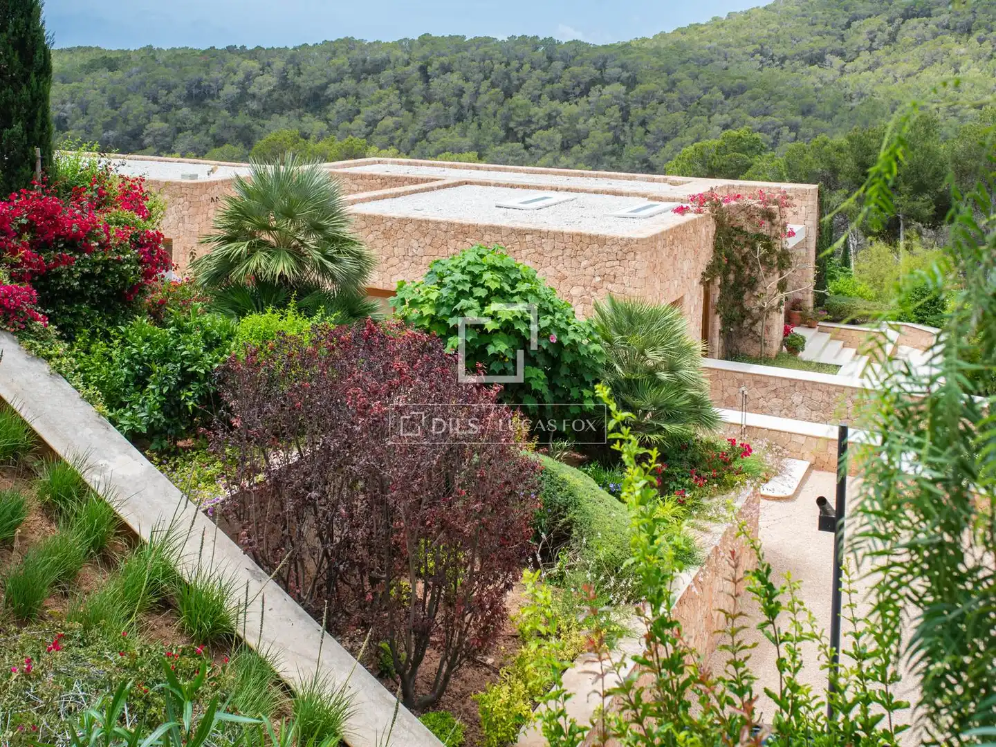 Jardín de Casa o chalet en venta en Santa Eulària des Riu con Aire acondicionado, Calefacción y Jardín privado