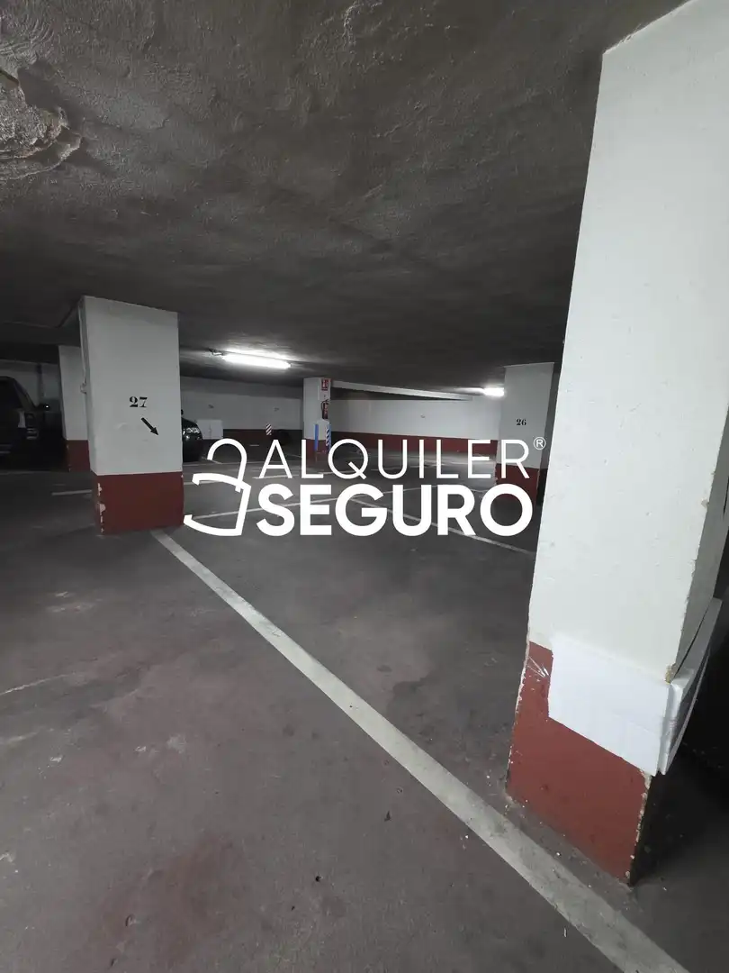 Parking of Flat for rent in Burgos  with Heating, Terrace and Furnished
