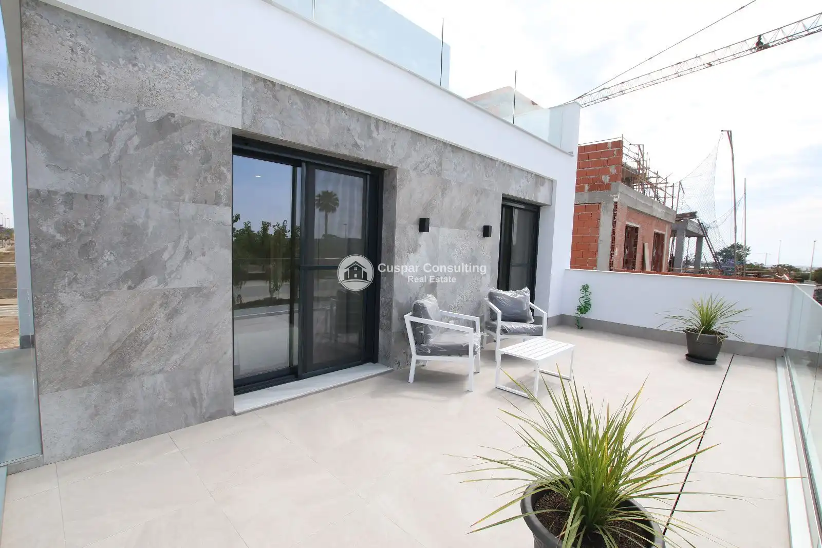 Terrassa de Casa o xalet en venda en Pilar de la Horadada amb Aire condicionat, Calefacció i Jardí privat