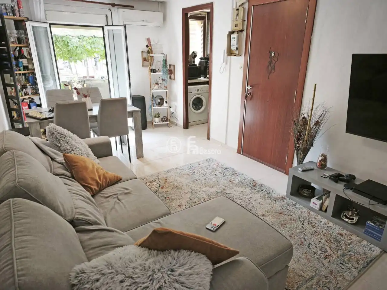 Sala de estar de Piso en venta en Lleida con Aire acondicionado y Balcón