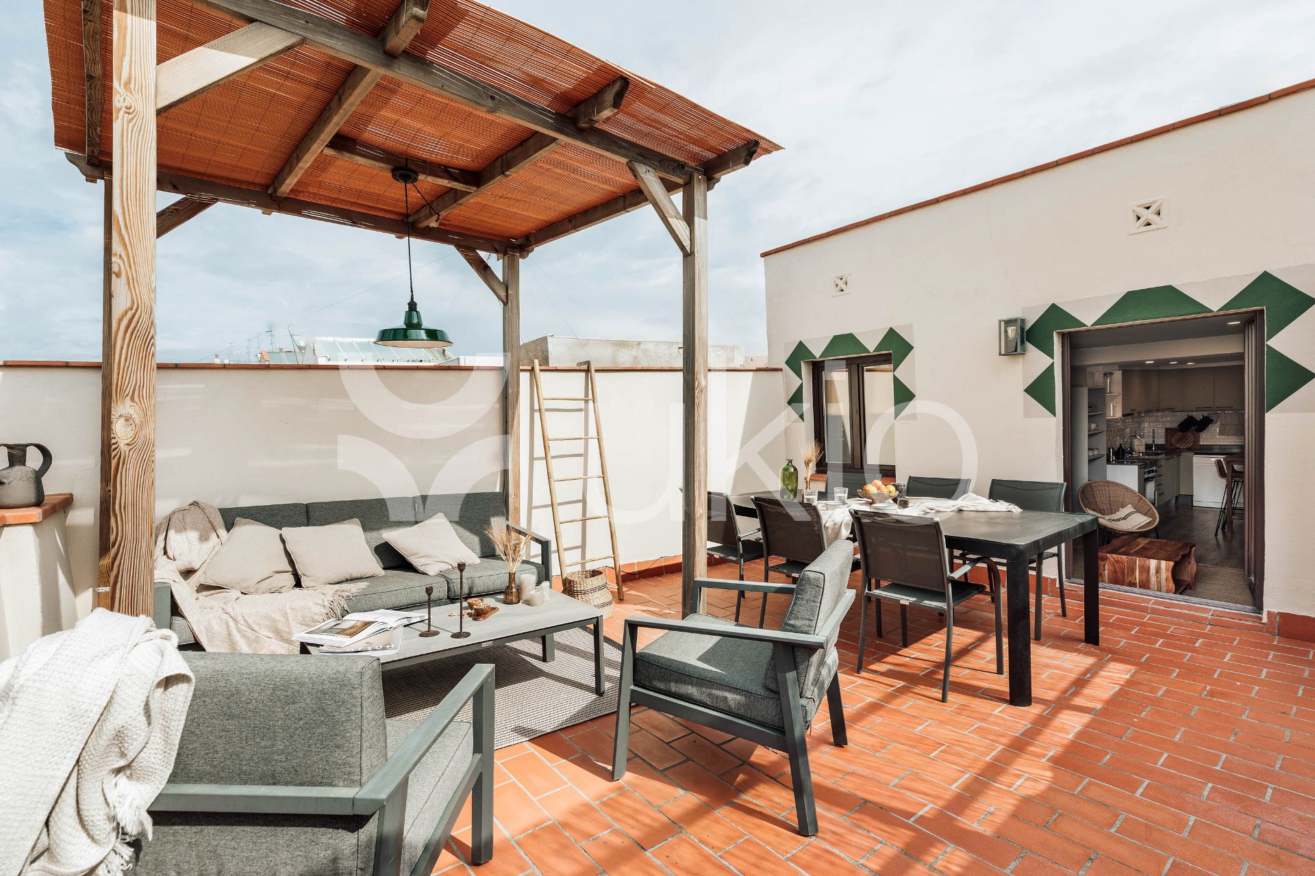 Terrassa de Apartament de lloguer en  Barcelona Capital amb Aire condicionat, Calefacció i Terrassa