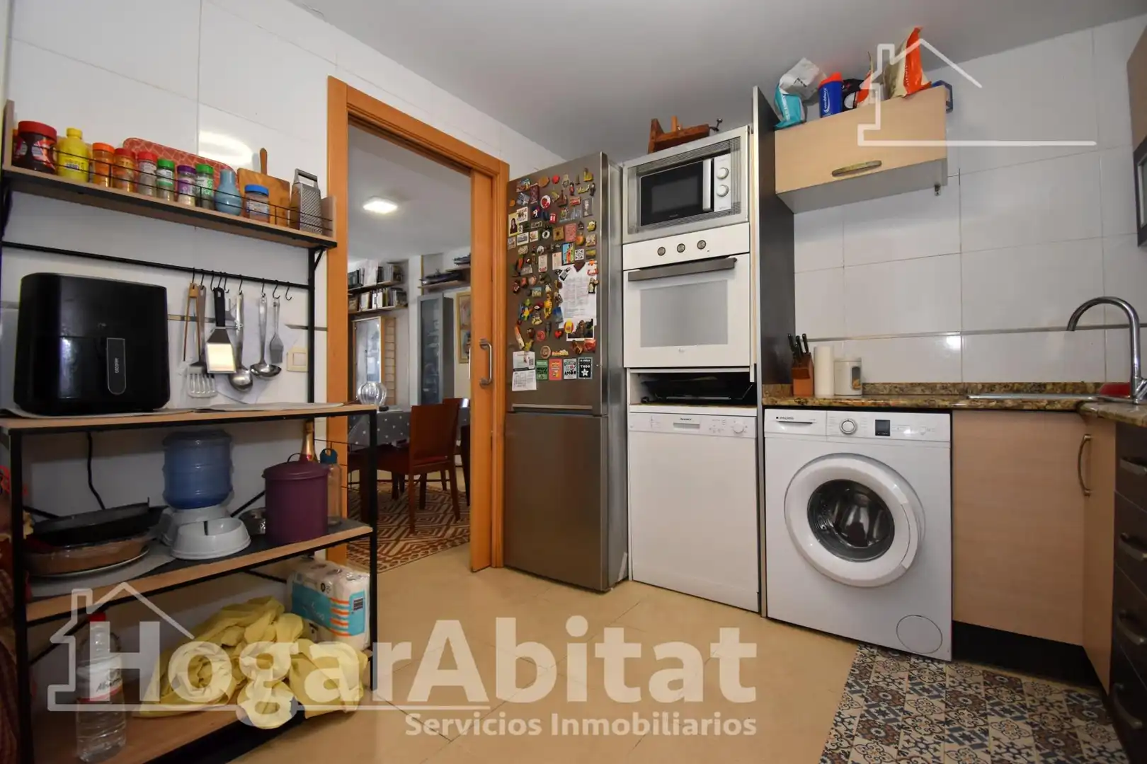 Kitchen of Flat for sale in Chilches / Xilxes  with Air Conditioner, Heating and Furnished