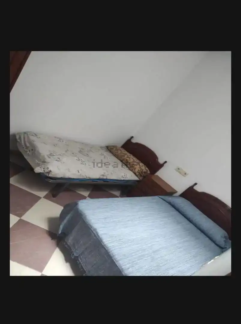 Bedroom of Flat for rent in El Burgo  with Furnished, Washing machine and Microwave