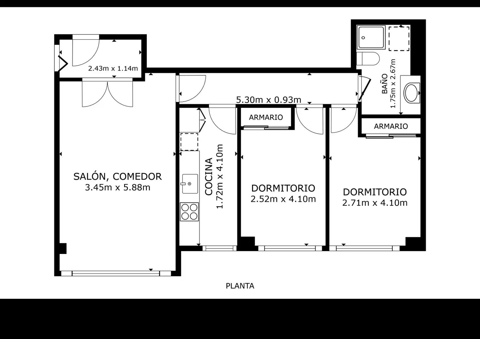 Piso en venta en Tafalla con Calefacción, Parquet y Trastero