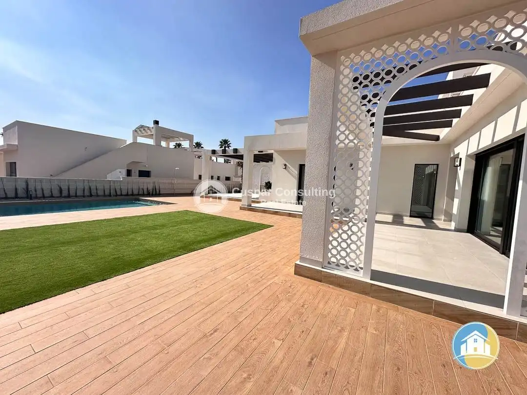 Terraza de Casa o chalet en venta en Rojales con Aire acondicionado, Calefacción y Jardín privado
