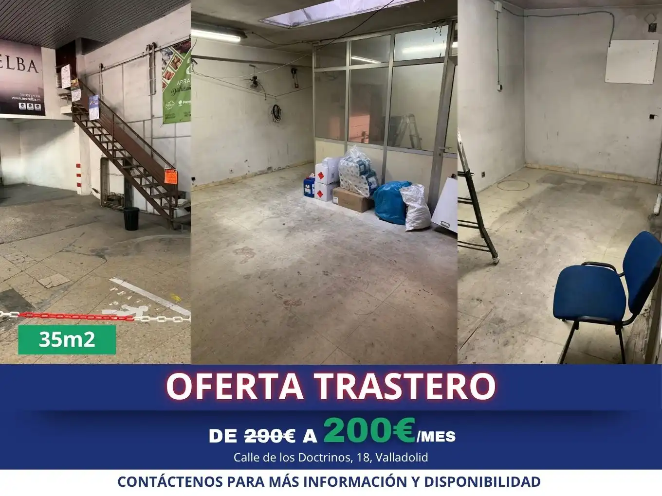 Storage room for rent in Centro