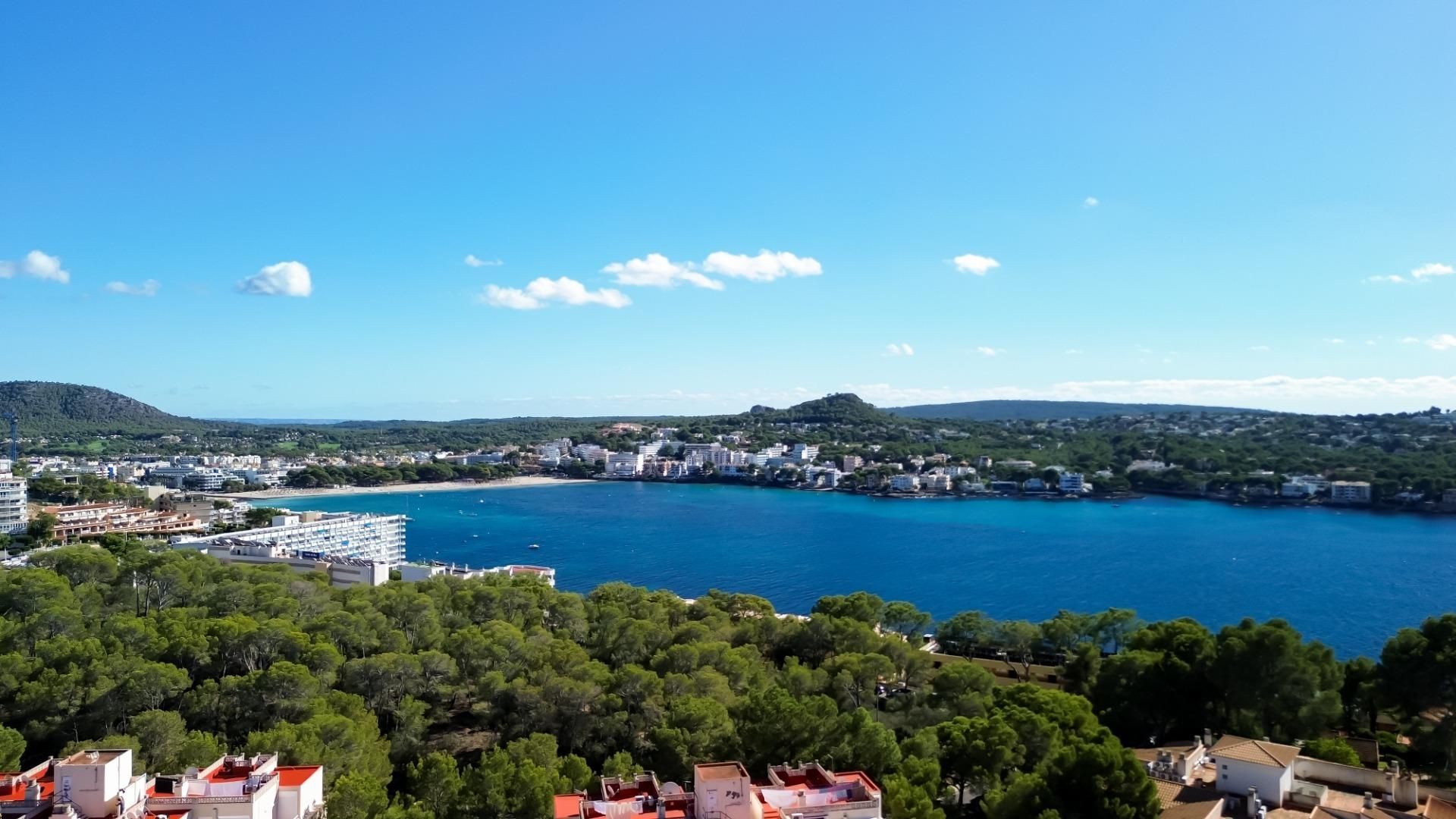 Exterior view of Flat for sale in Calvià  with Air Conditioner, Terrace and Community pool