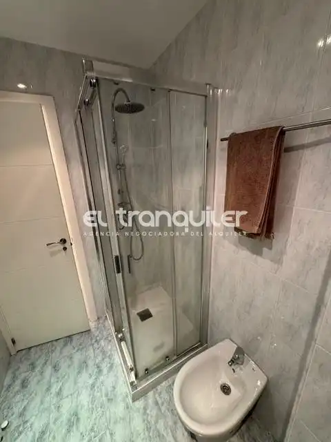 Bathroom of Flat for rent in Madrid  with Terrace and Furnished