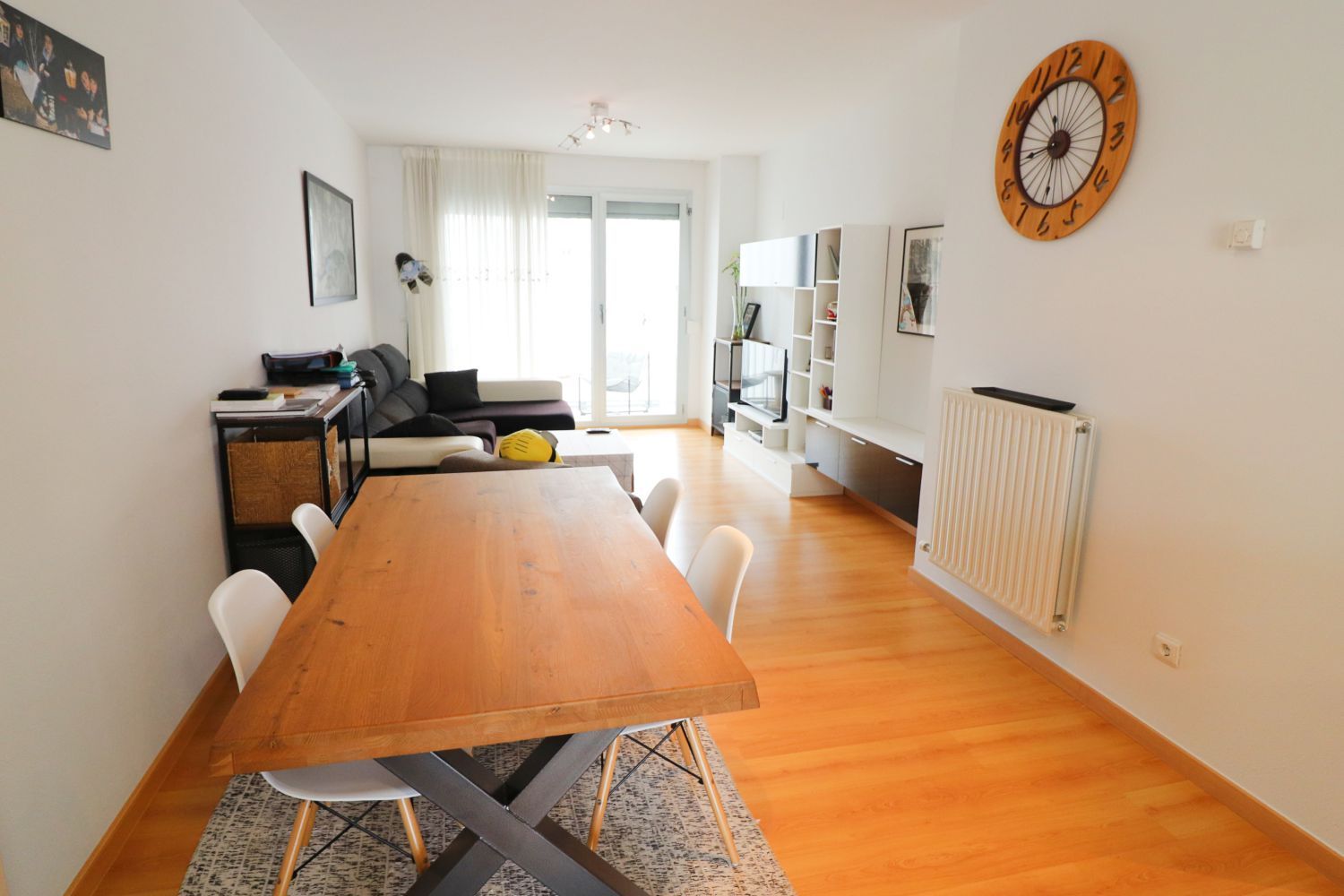 Living room of Flat for sale in Vitoria - Gasteiz  with Heating, Parquet flooring and Terrace
