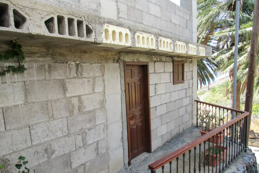 Vista exterior de Casa o chalet en venta en Vallehermoso con Terraza
