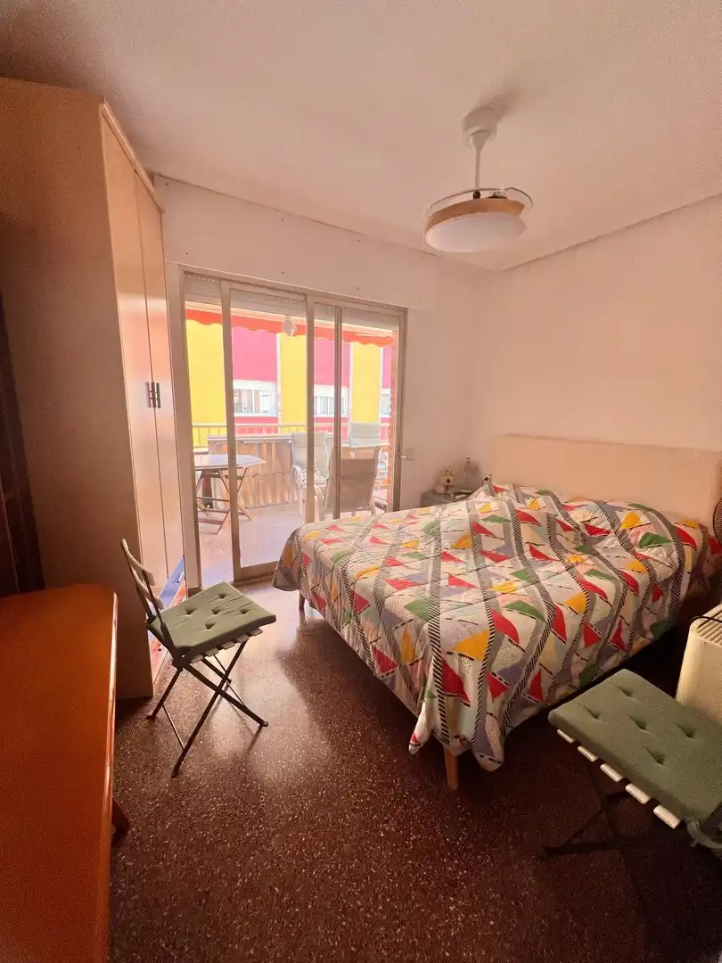Bedroom of Flat for sale in Murcia  with Air Conditioner, Furnished and Balcony