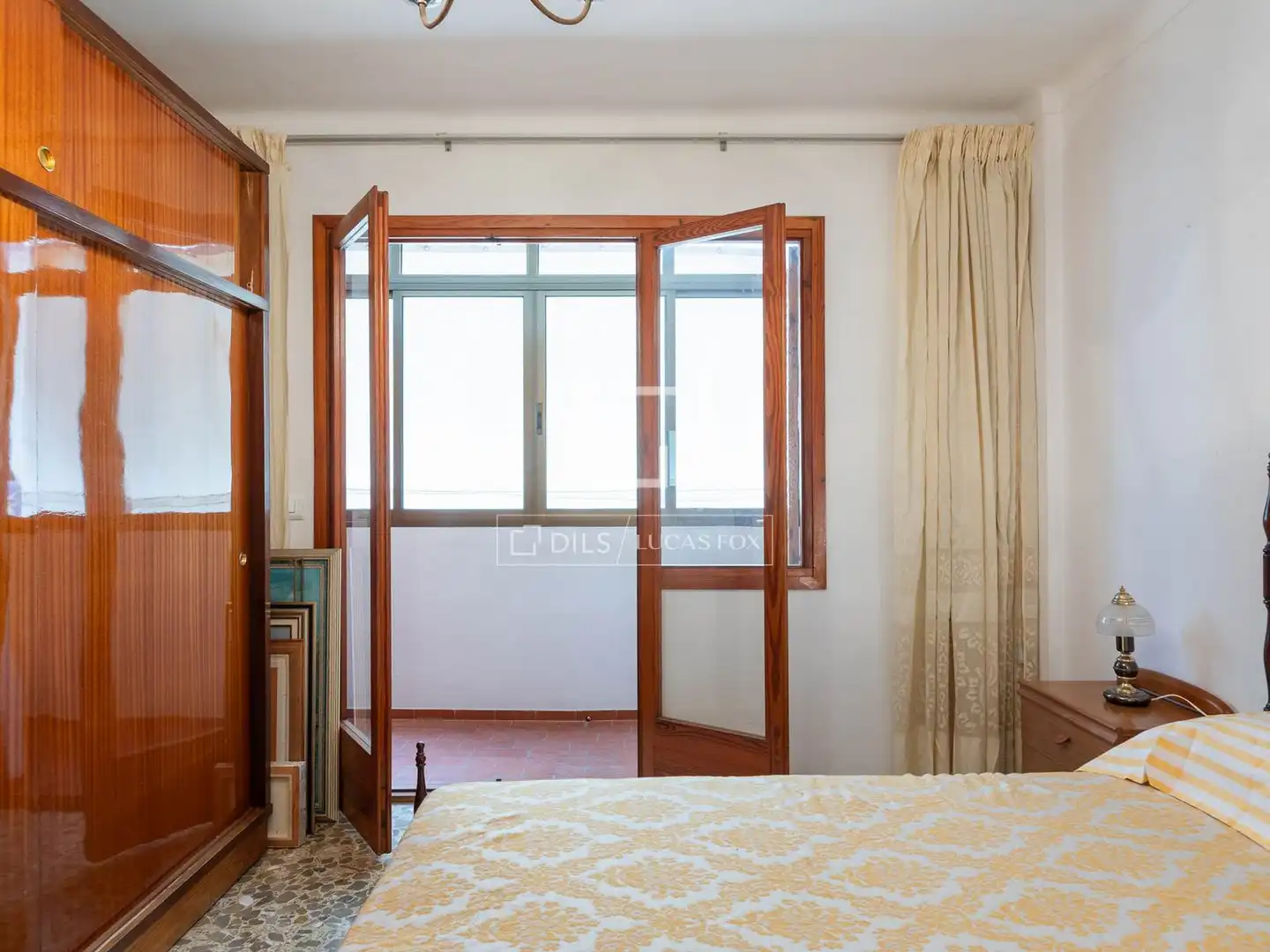 Bedroom of Flat for sale in Eivissa  with Air Conditioner, Terrace and Furnished