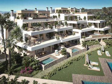 Bajo con piscina en venta en Elviria - Cabopino