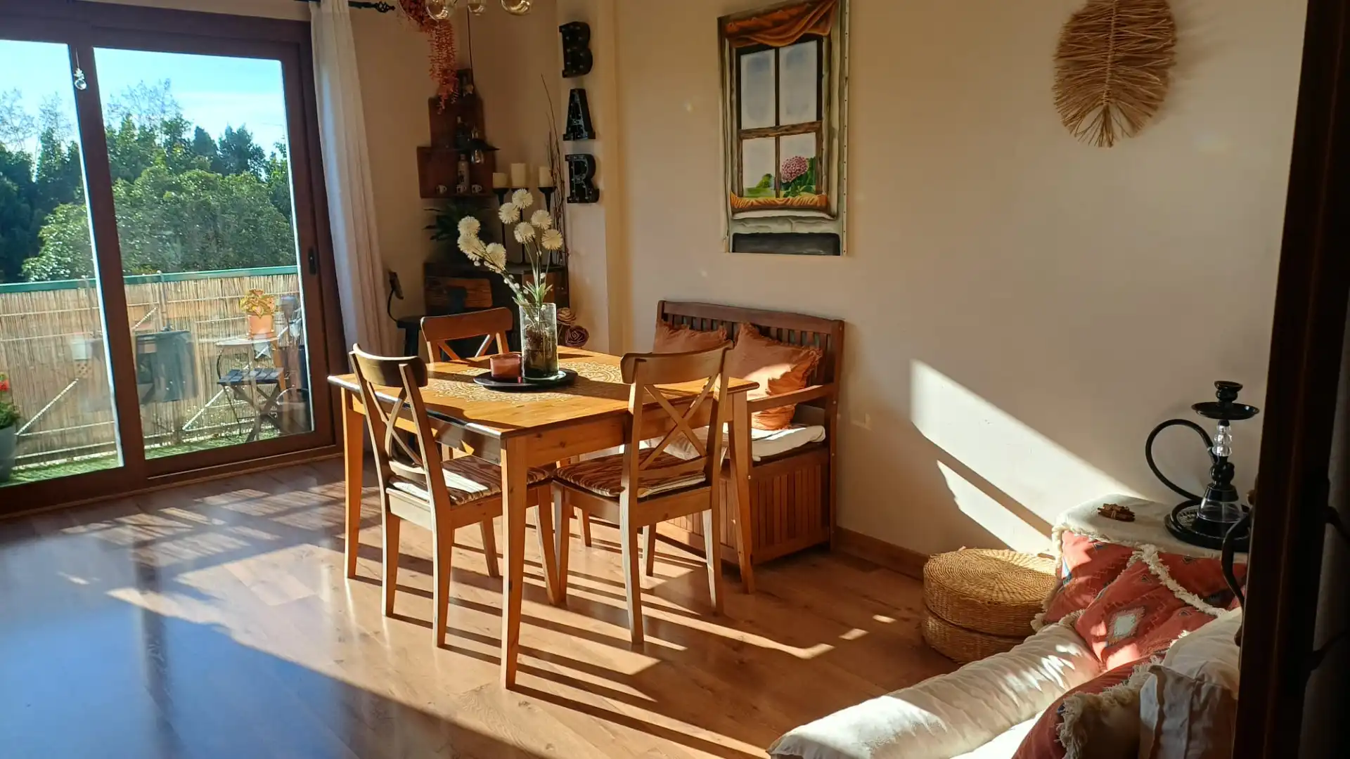 Menjador de Dúplex en venda en  Palma de Mallorca amb Aire condicionat, Calefacció i Parquet