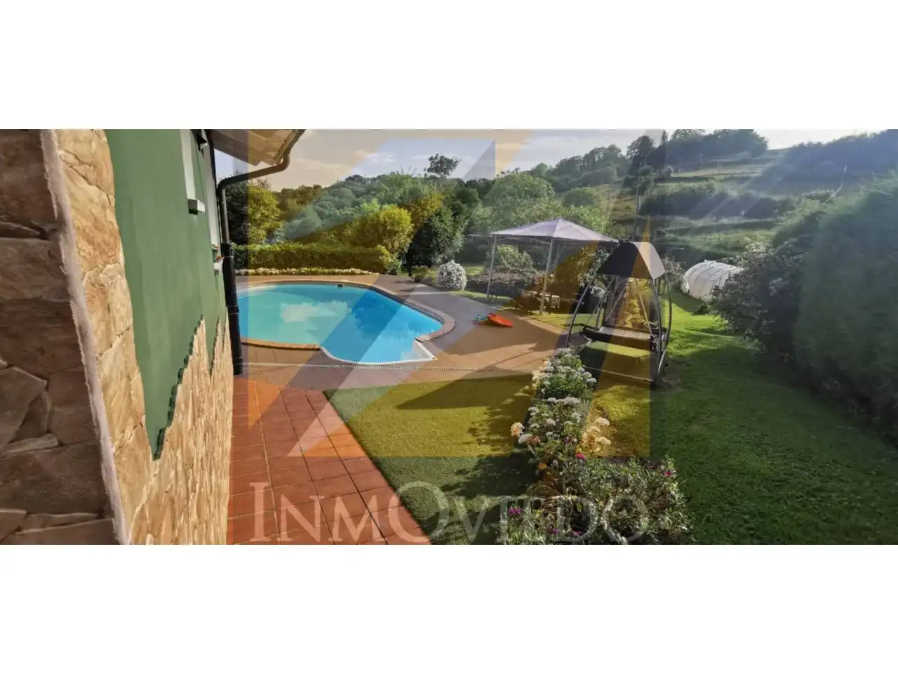 Swimming pool of Houses for sale in Langreo  with Heating